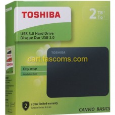 TOSHIBA CANVIO BASICS 2TB - BLK
